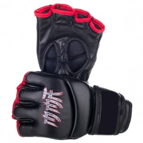 BLACK MMA GLOVES